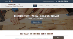 Desktop Screenshot of donmaxwellrestoration.com