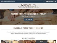 Tablet Screenshot of donmaxwellrestoration.com